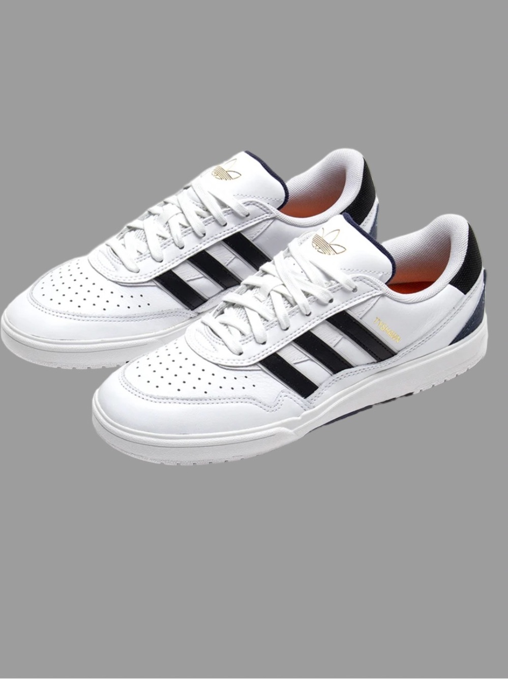 Men’s Adidas Tyshawn ll Skate Shoes in Cloud White & Core Black Size 12